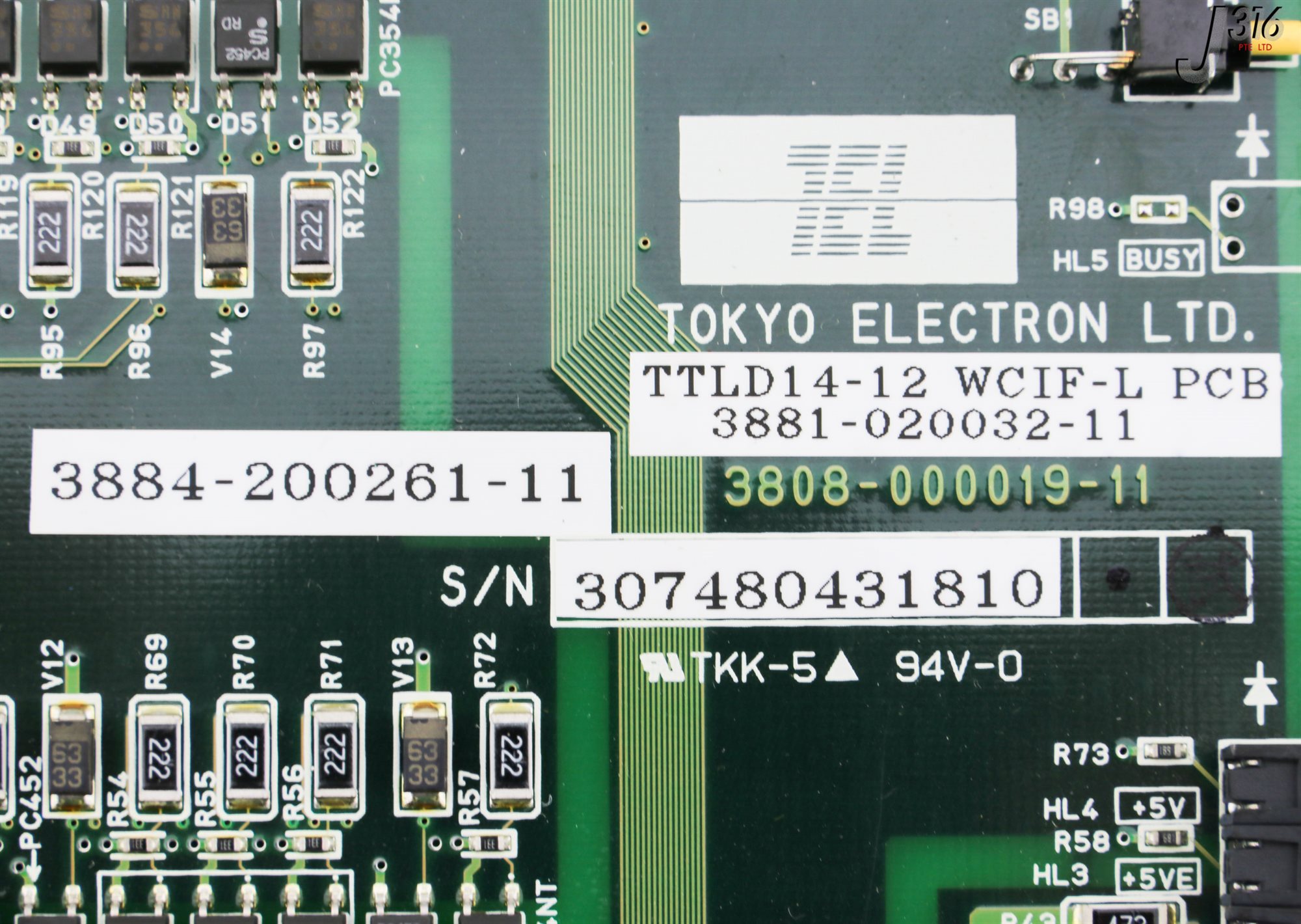32738 TOKYO ELECTRON PCB, TTLD14-12 WCIF-L 3881-020032-11 | eBay